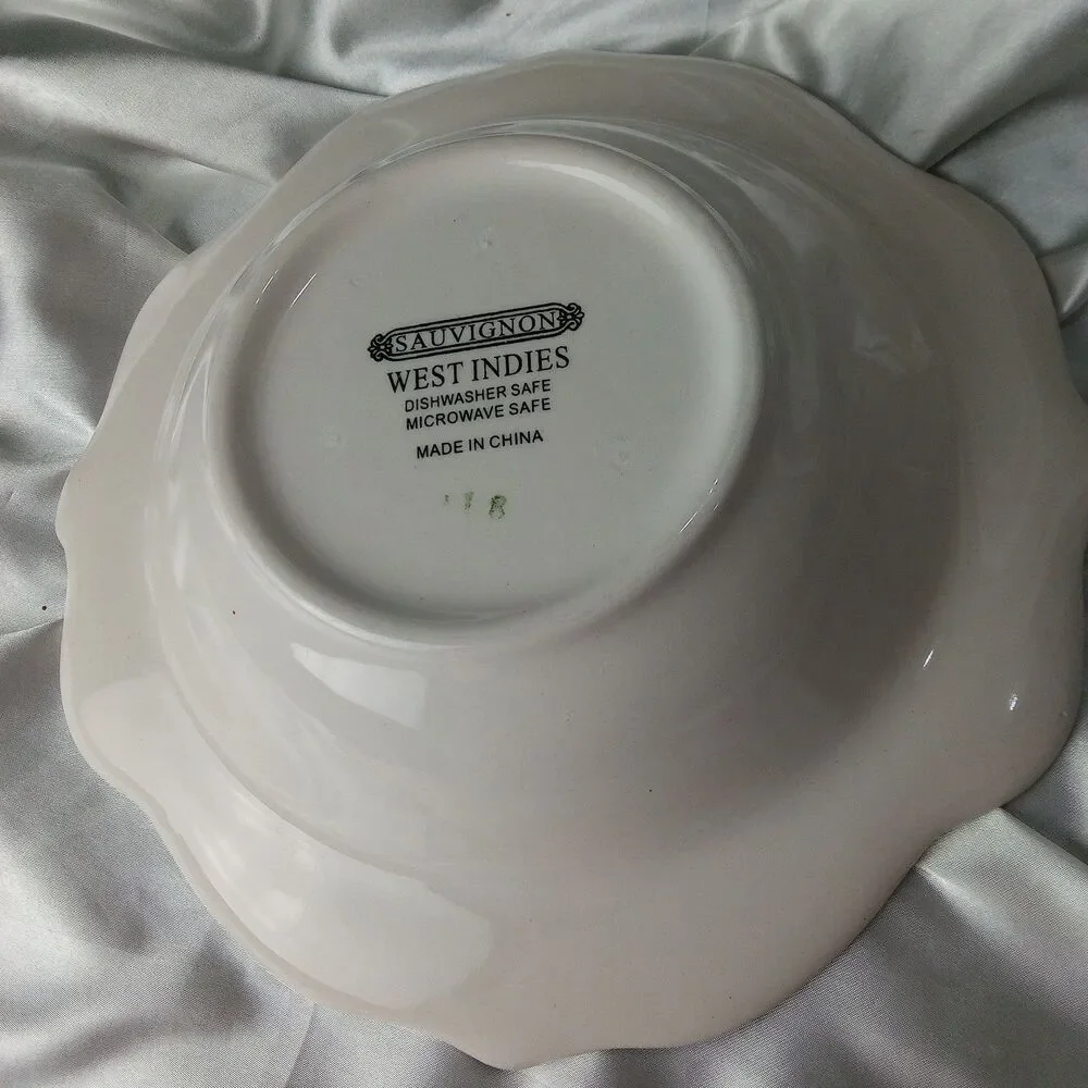 SAUVIGNON WEST INDIES DINNER PLATE & BOWL SET FOR 4